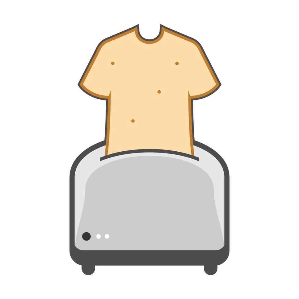 Illustration Vector Graphic of Toaster Logo. Perfect to use for Technology Company