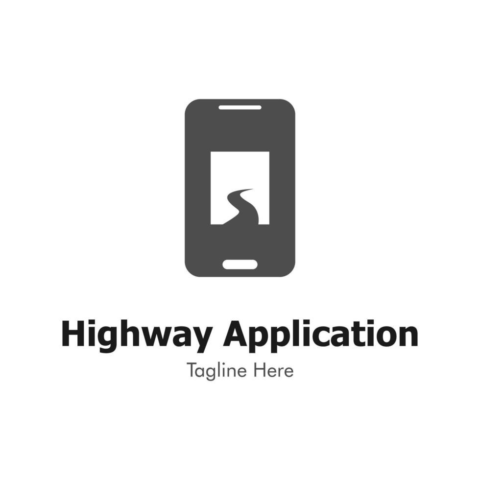 Illustration Vector Graphic of Highway Application Logo. Perfect to use for Technology Company