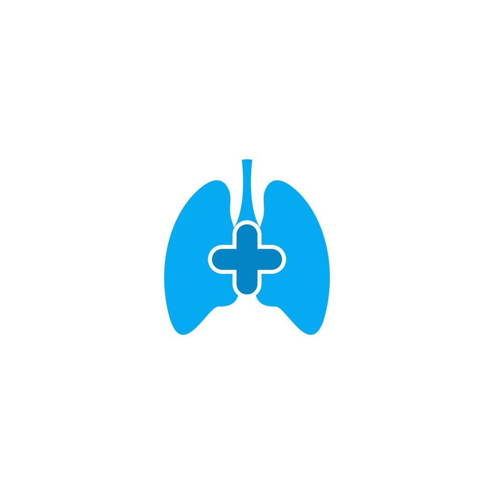 gráfico de vector de ilustración de cuidado de los pulmones. perfecto para utilizar en empresas del sector sanitario