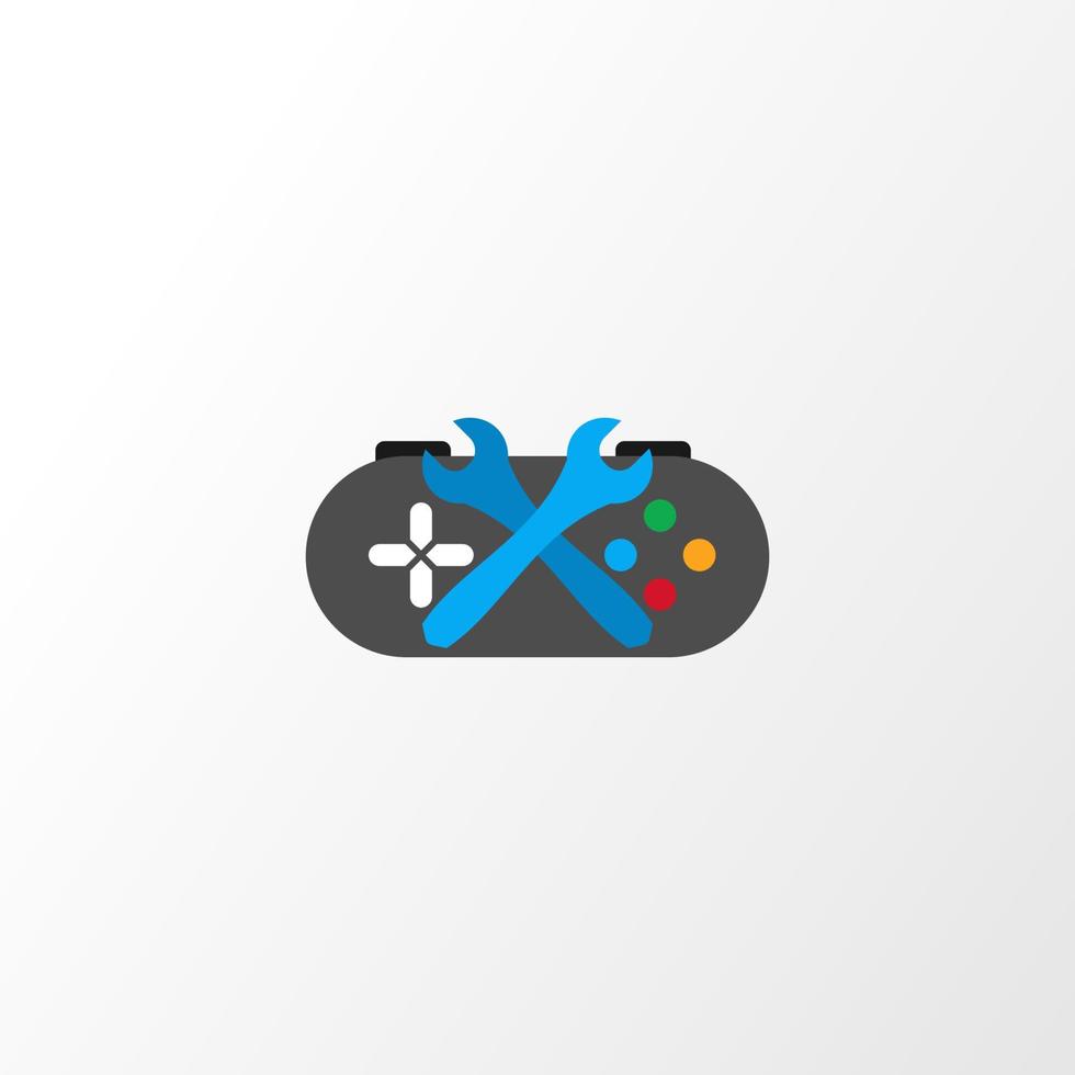Illustration Vector Graphic of Joystick Service. Perfect to use for Gaming Equipment Service