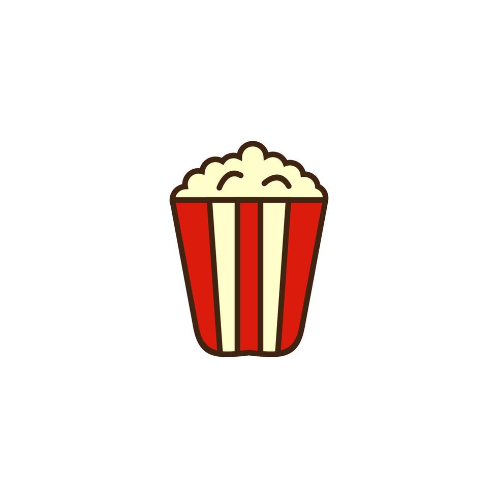 Illustration Vector Graphic of Popcorn Logo