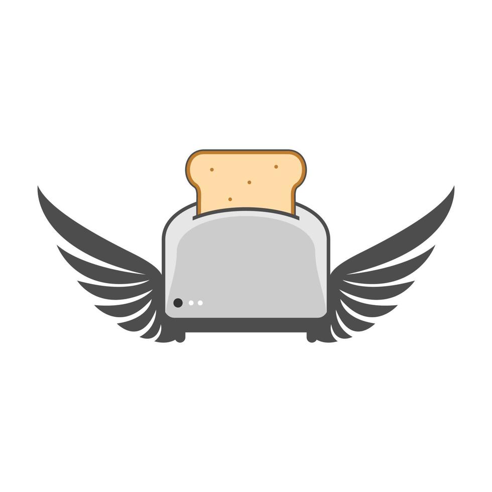 Illustration Vector Graphic of Toaster Logo. Perfect to use for Technology Company