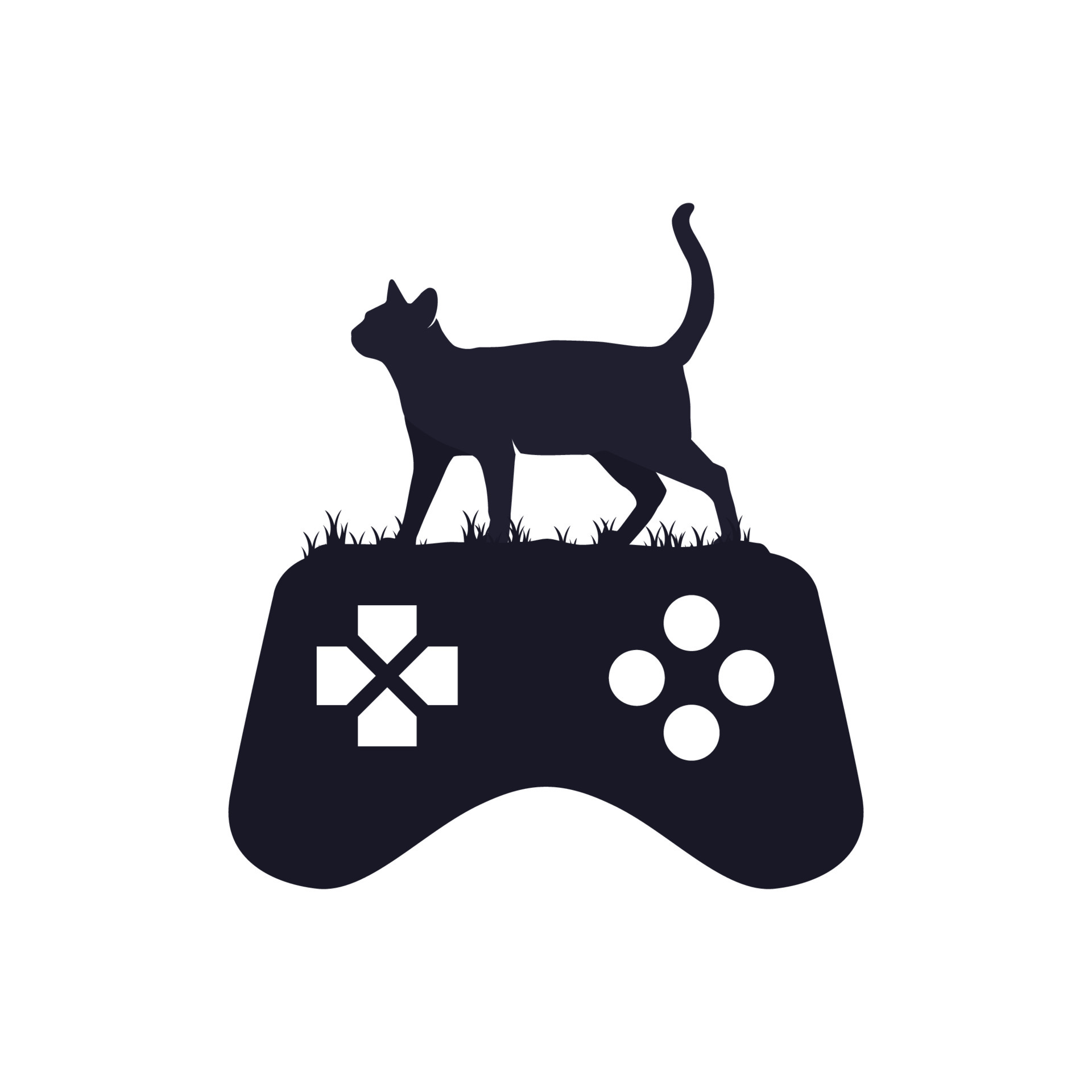 Cat icon vector stock vector. Illustration of farm, game - 144752392