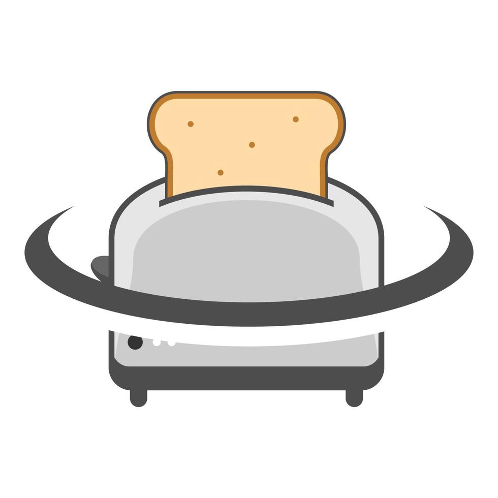 Illustration Vector Graphic of Toaster Logo. Perfect to use for Technology Company