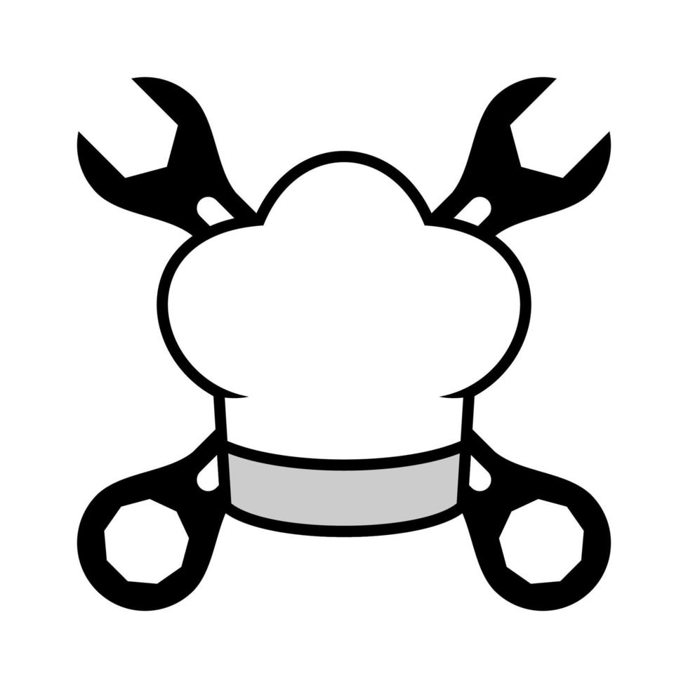 Illustration Vector Graphic of Chef Tool Logo. Perfect to use for Technology Company