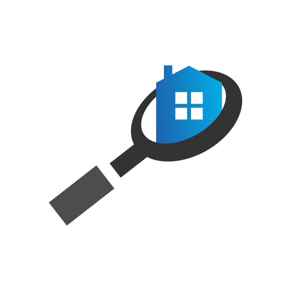 Illustration Vector Graphic of House Search Logo. Perfect to use for Technology Company