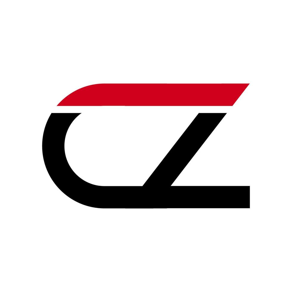 Illustration Vector Graphic of Modern CZ Letter Logo. Perfect to use for Technology Company