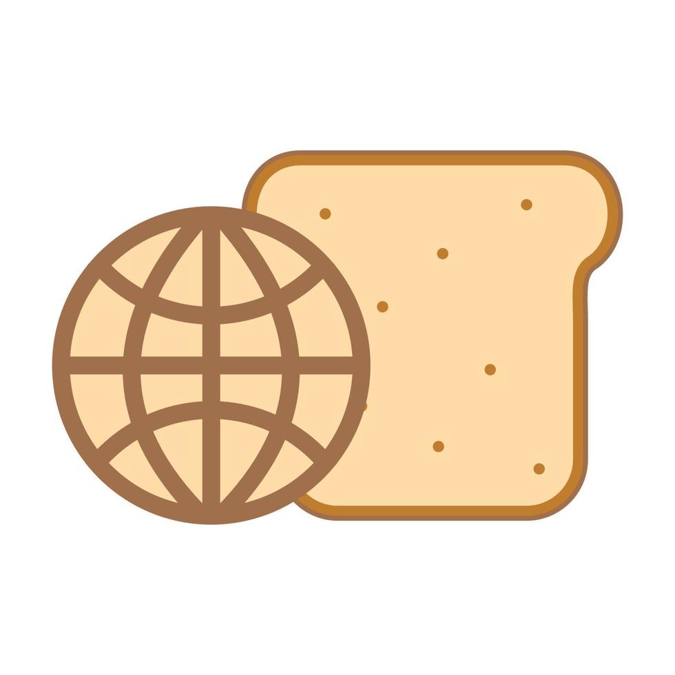 Illustration Vector Graphic of Bread Logo. Perfect to use for Technology Company