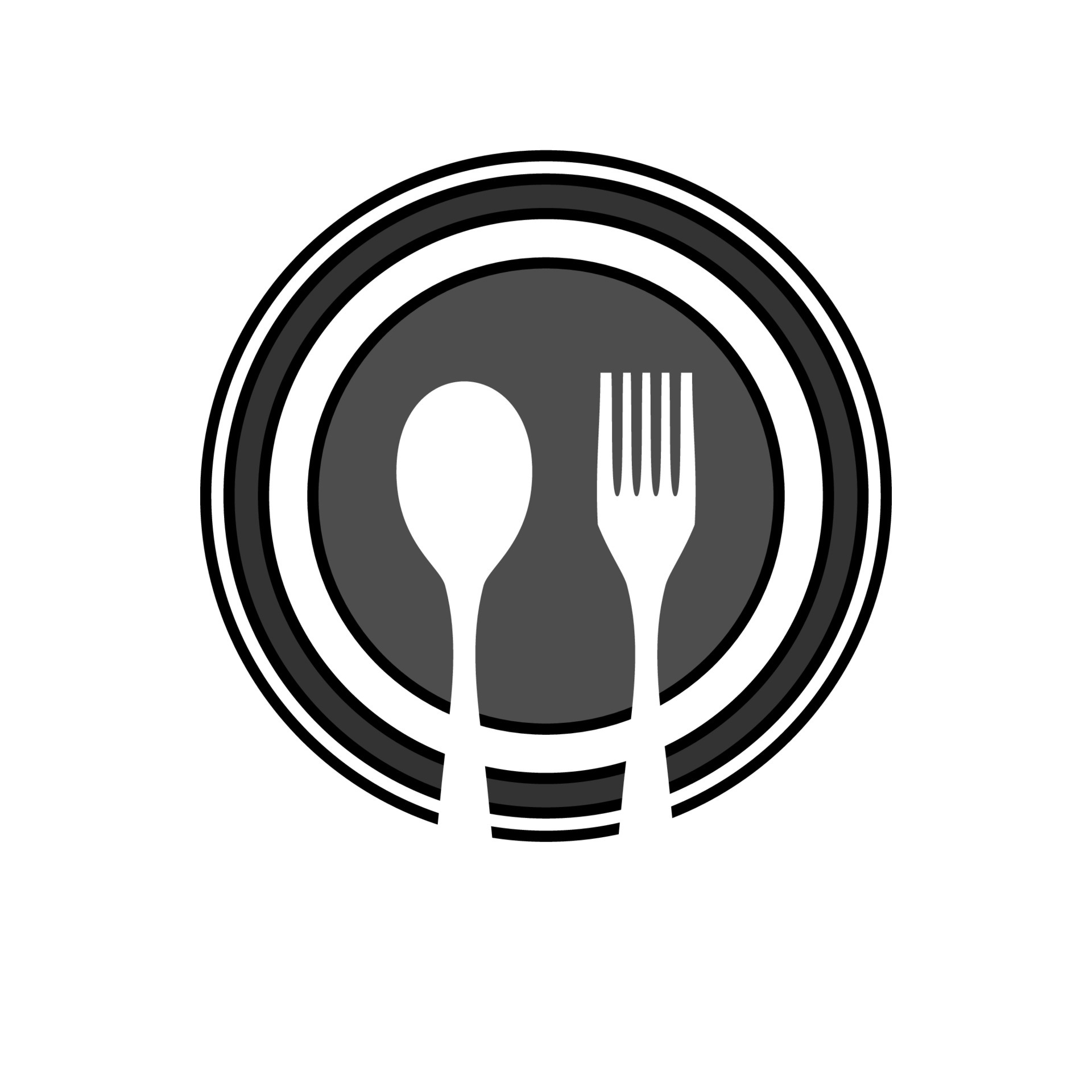 Illustration Vector Graphic of Food Plate Logo. Perfect to use for Food