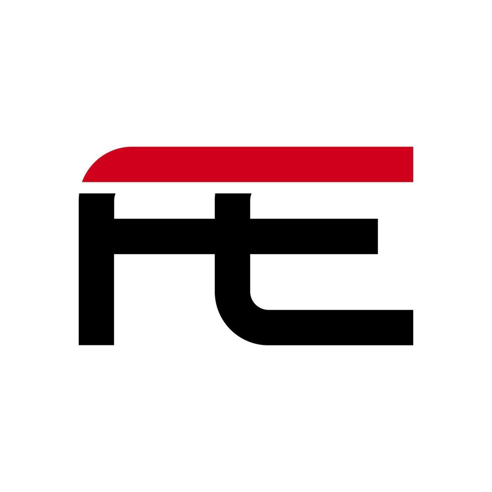 Illustration Vector Graphic of Modern FE Letter Logo. Perfect to use for Technology Company