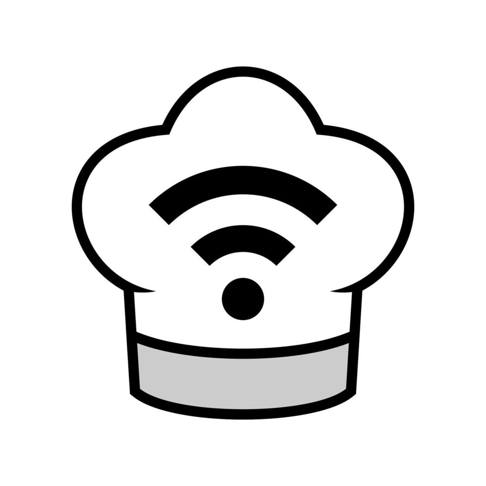 Illustration Vector Graphic of Chef Hat Logo. Perfect to use for Technology Company