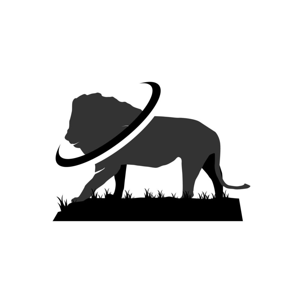 Illustration Vector Graphic of Lion Logo. Perfect to use for Technology Company