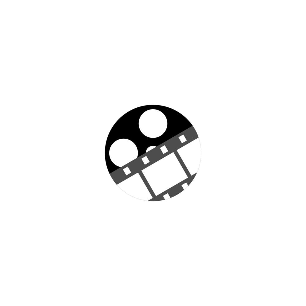 Illustration Vector Graphic of Film Roll Logo