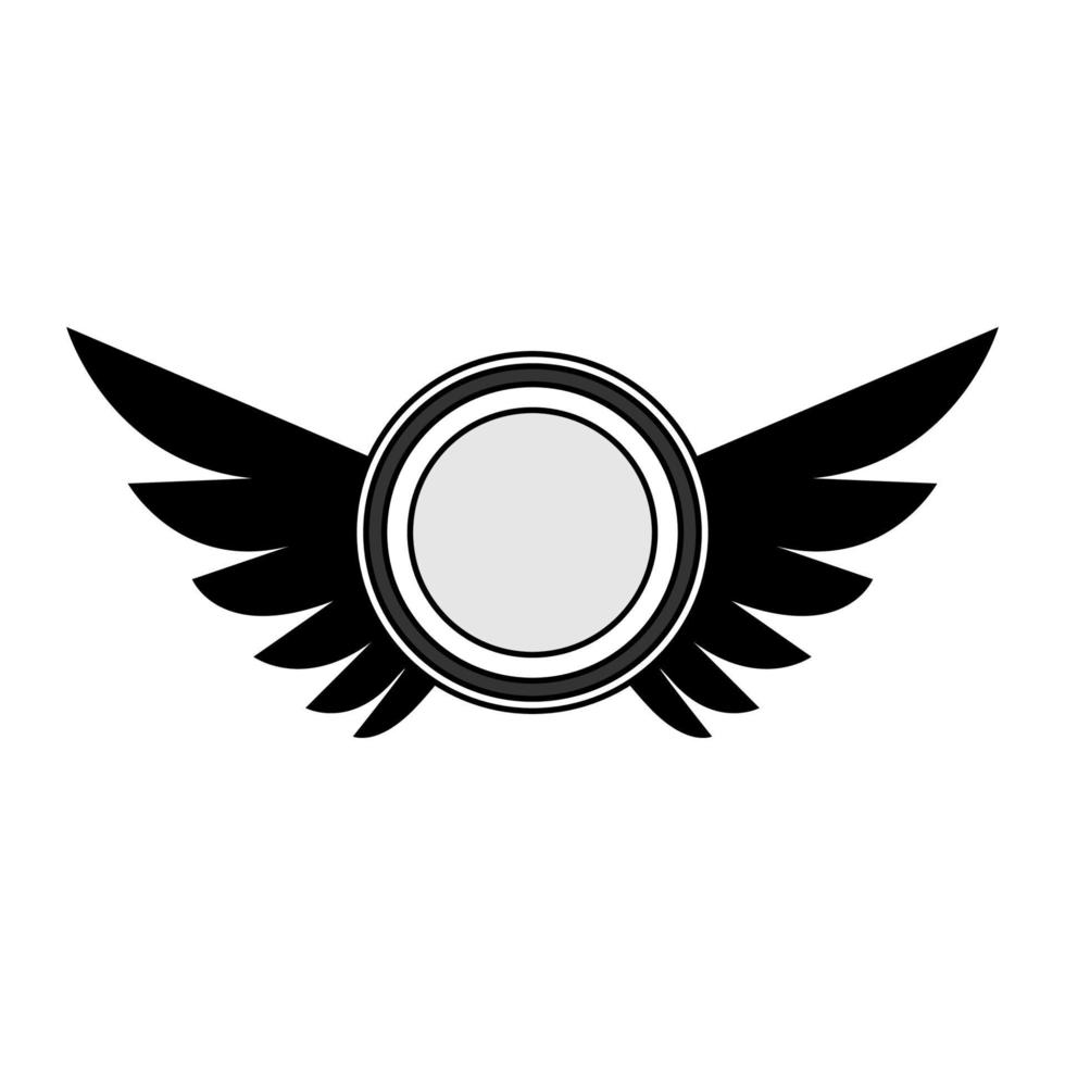 Illustration Vector Graphic of Wing Plate Logo. Perfect to use for Food Company