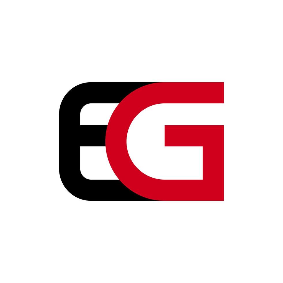 Illustration Vector Graphic of Modern EG Letter Logo. Perfect to use for Technology Company