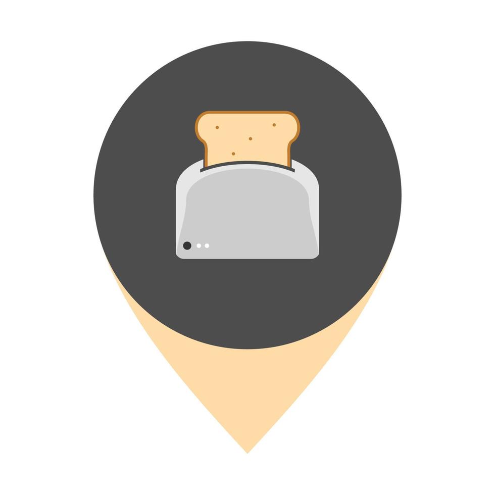 Illustration Vector Graphic of Toaster Logo. Perfect to use for Technology Company