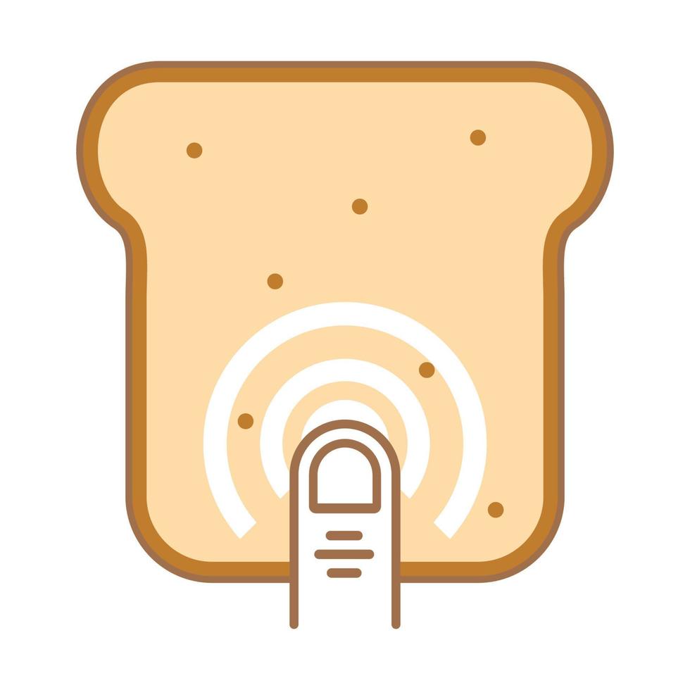 Illustration Vector Graphic of Bread Logo. Perfect to use for Technology Company