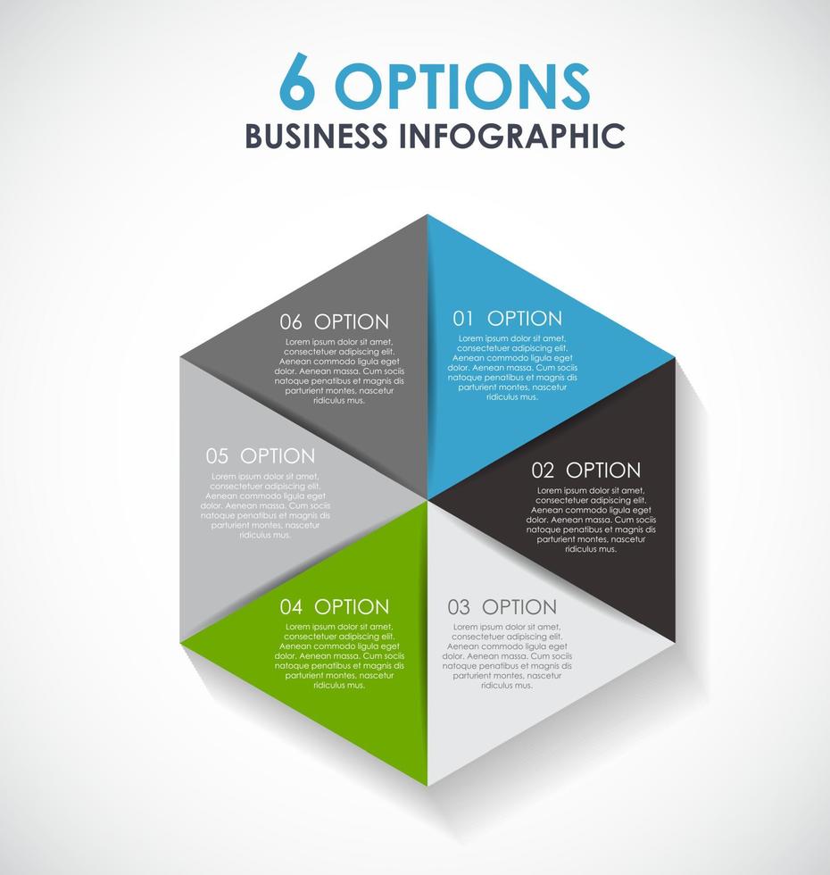 plantillas de infografía para la ilustración de vector de negocio. Eps10