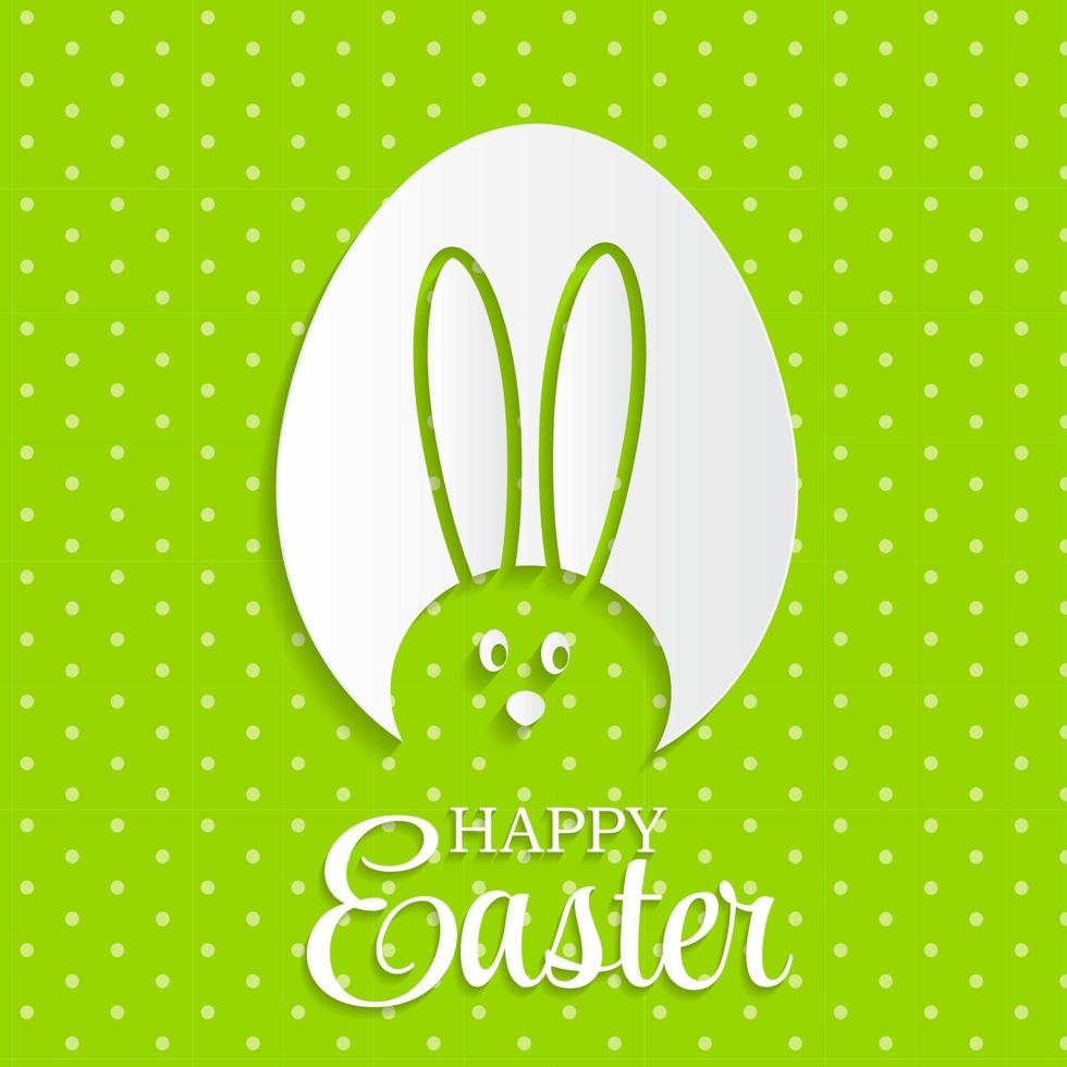 Happy Easter Background Vector Illustration