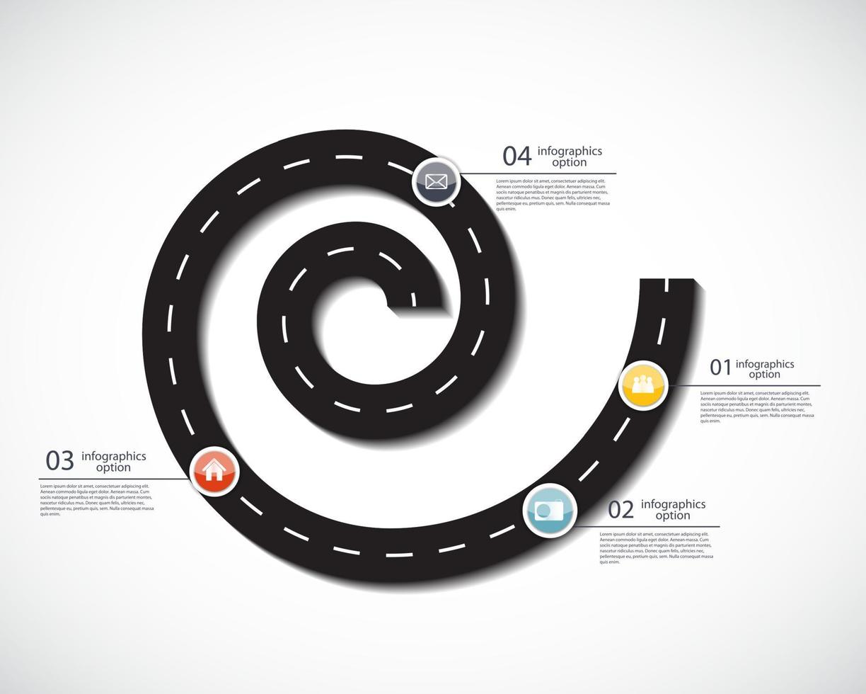 Infographic Templates for Business Vector Illustration. EPS10