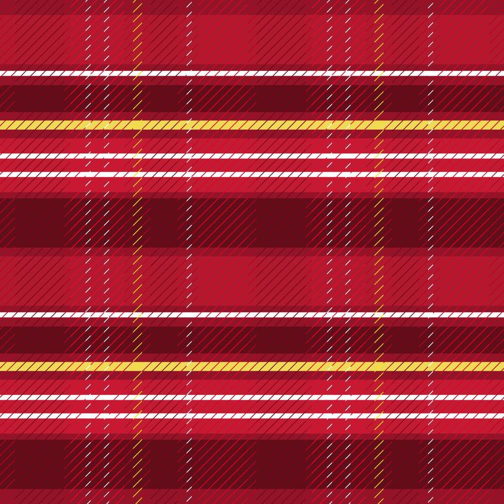 christmas themed plaid background vector