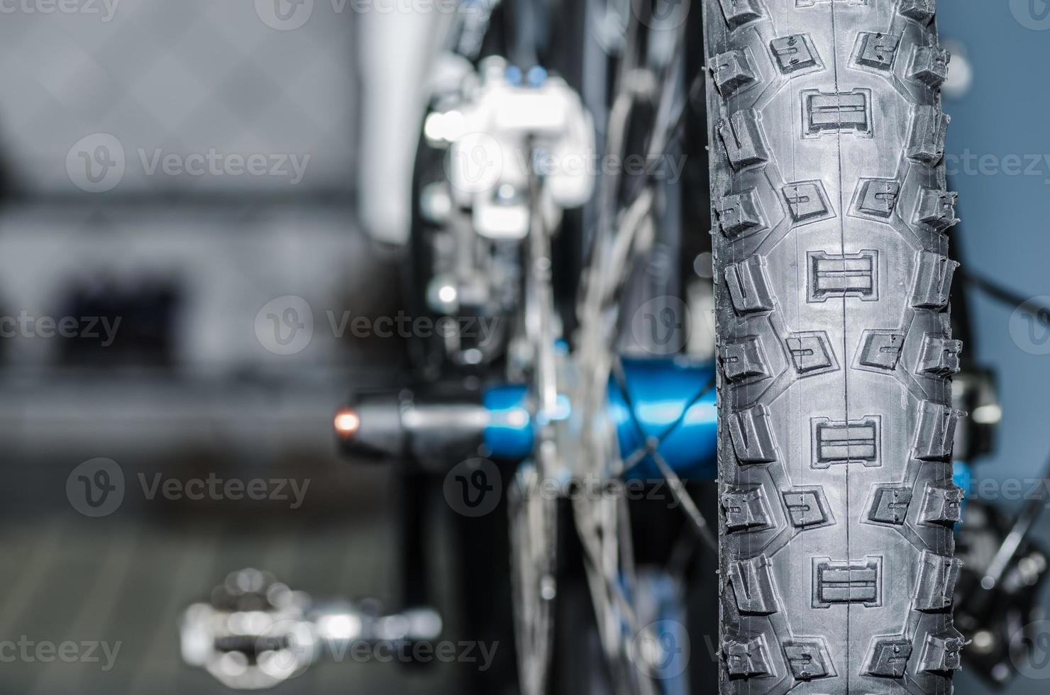 mountain bike view behind photo