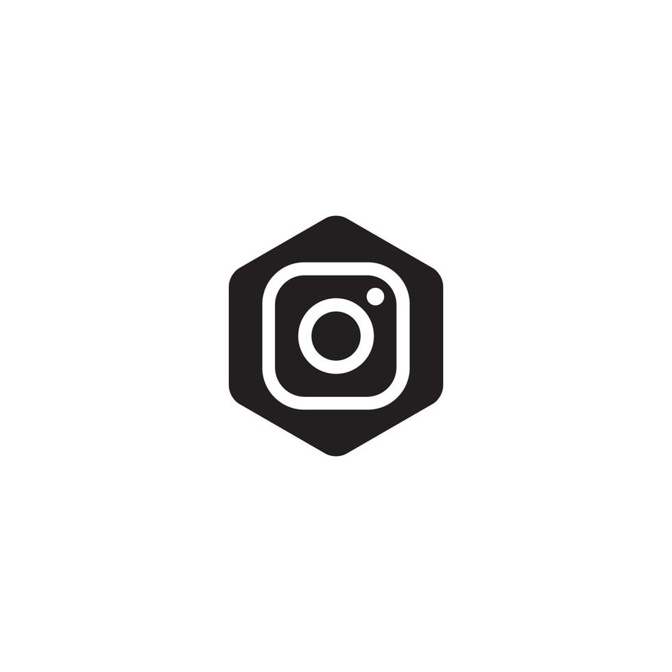 diseño de logotipo o icono de instagram. magelang, indonesia - 11 de diciembre de 2021 vector