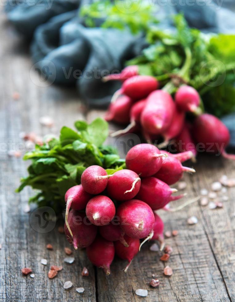 Bunch of radish photo