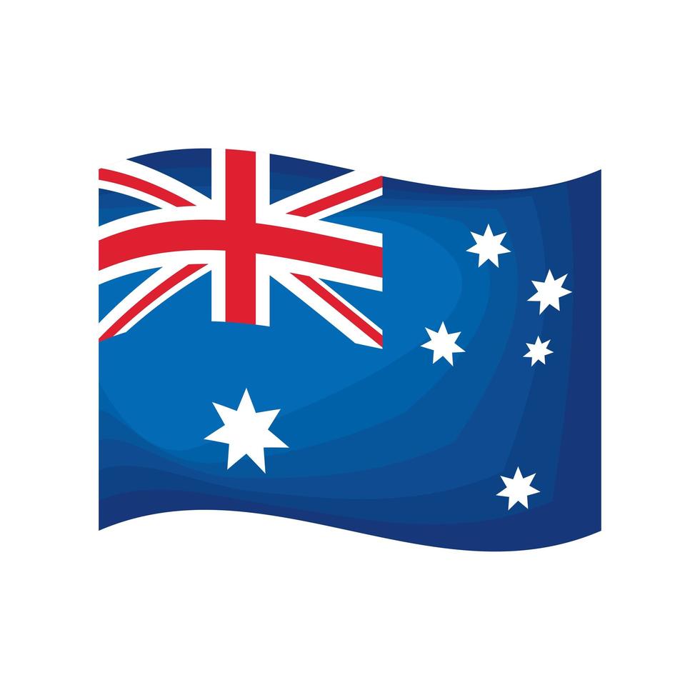 flag of australia vector