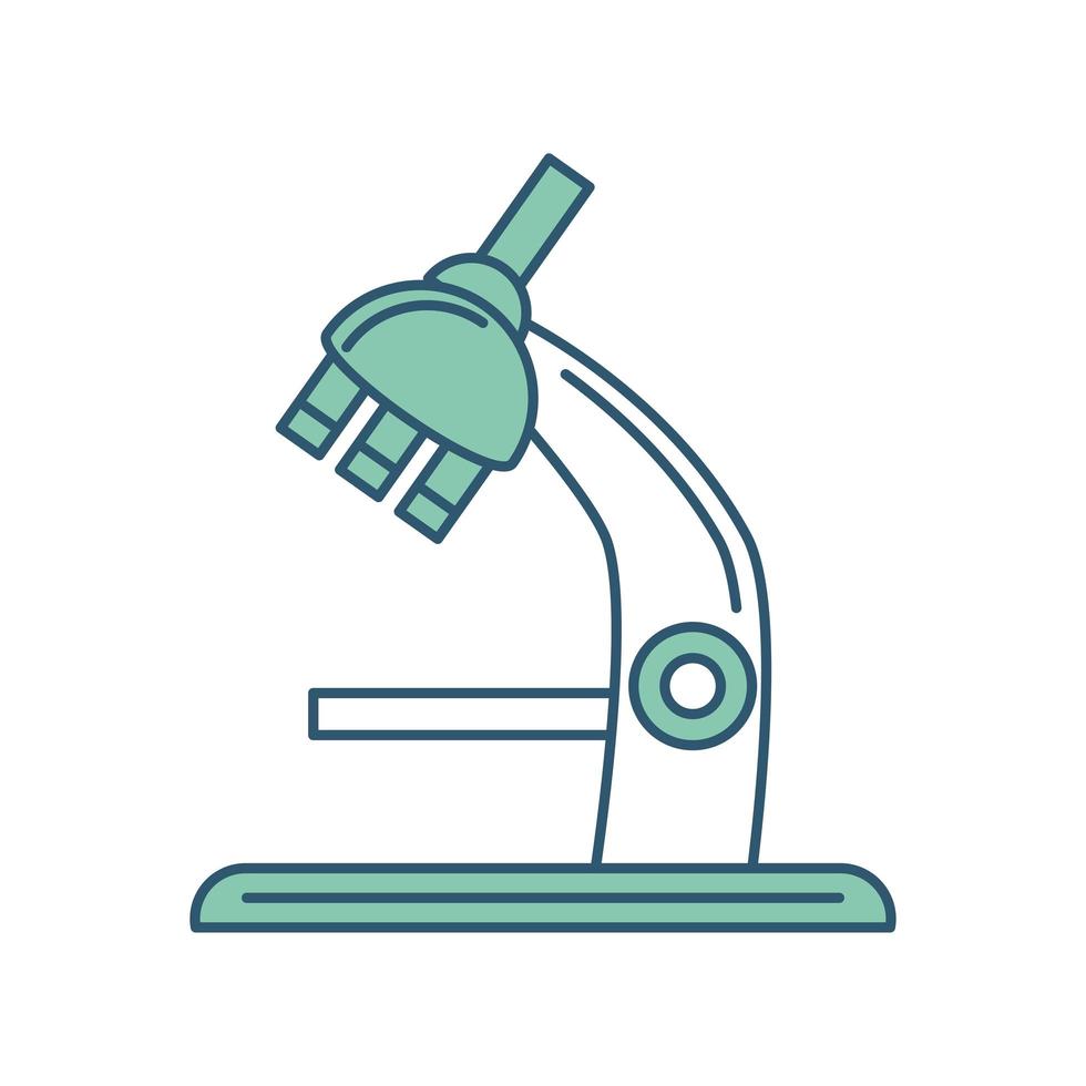 laboratory microscope tool vector