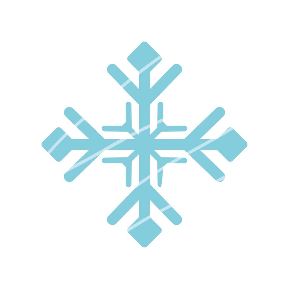 winter snowflake cold vector