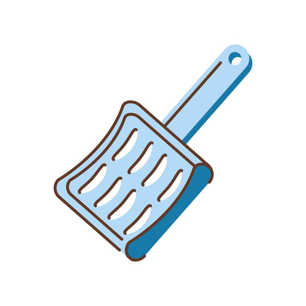 pet shovel tool vector