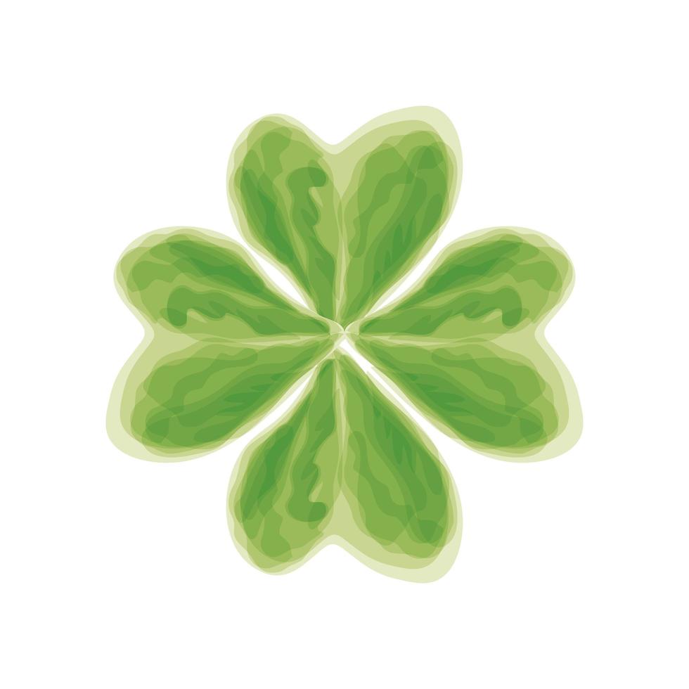 clover plant nature vector