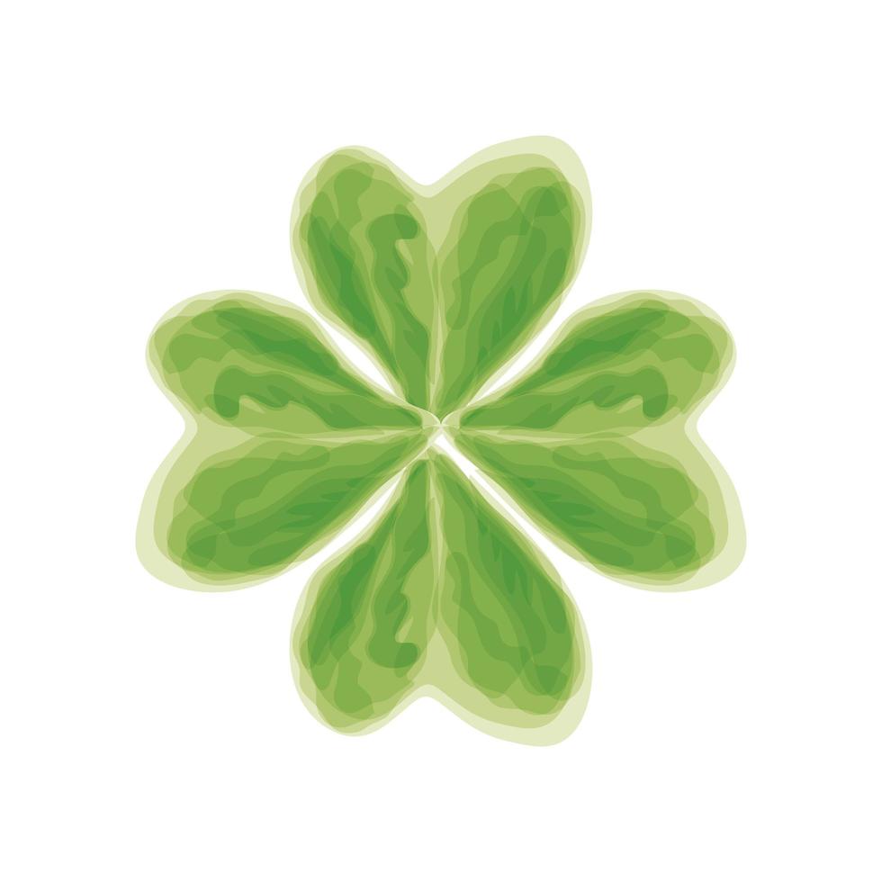 clover plant nature vector