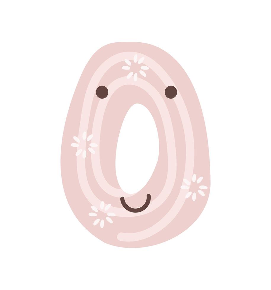 baby number zero vector