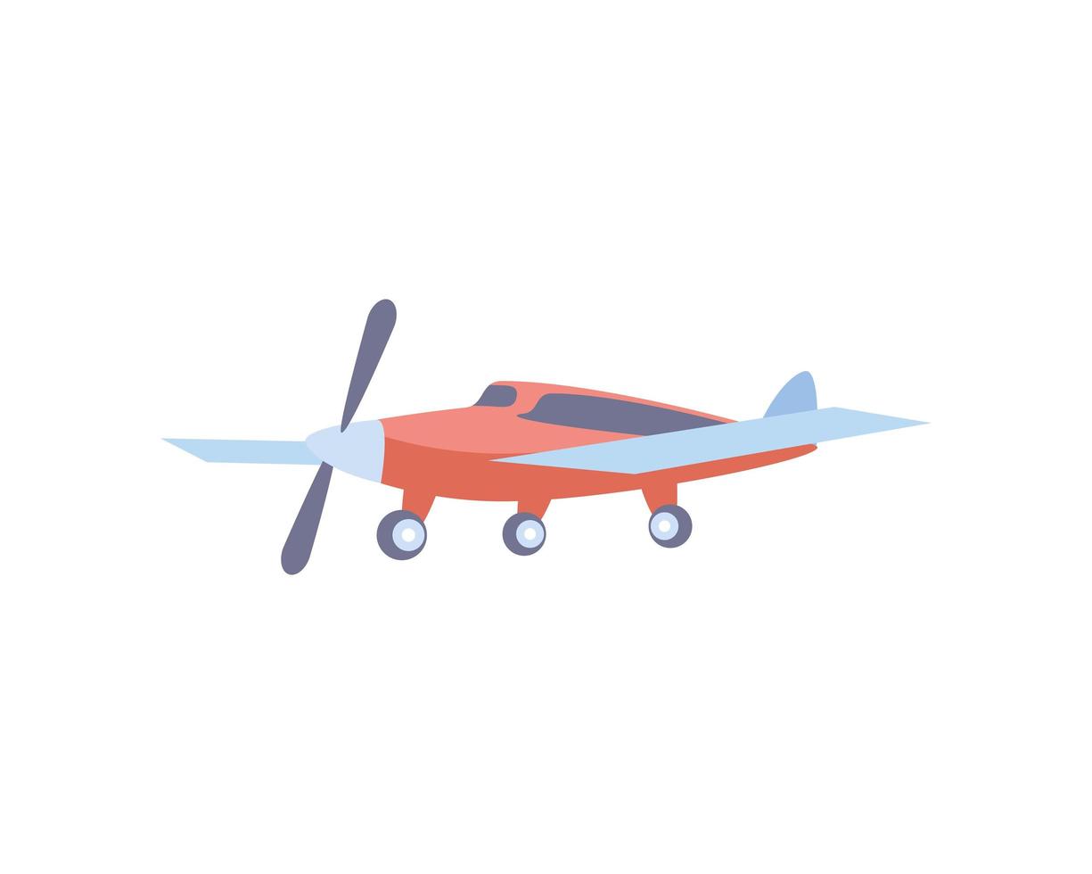 vintage plane small vector