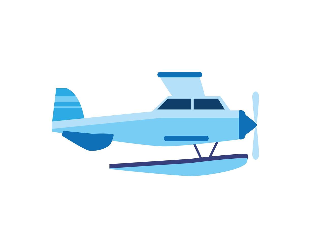 small seaplane transport vector