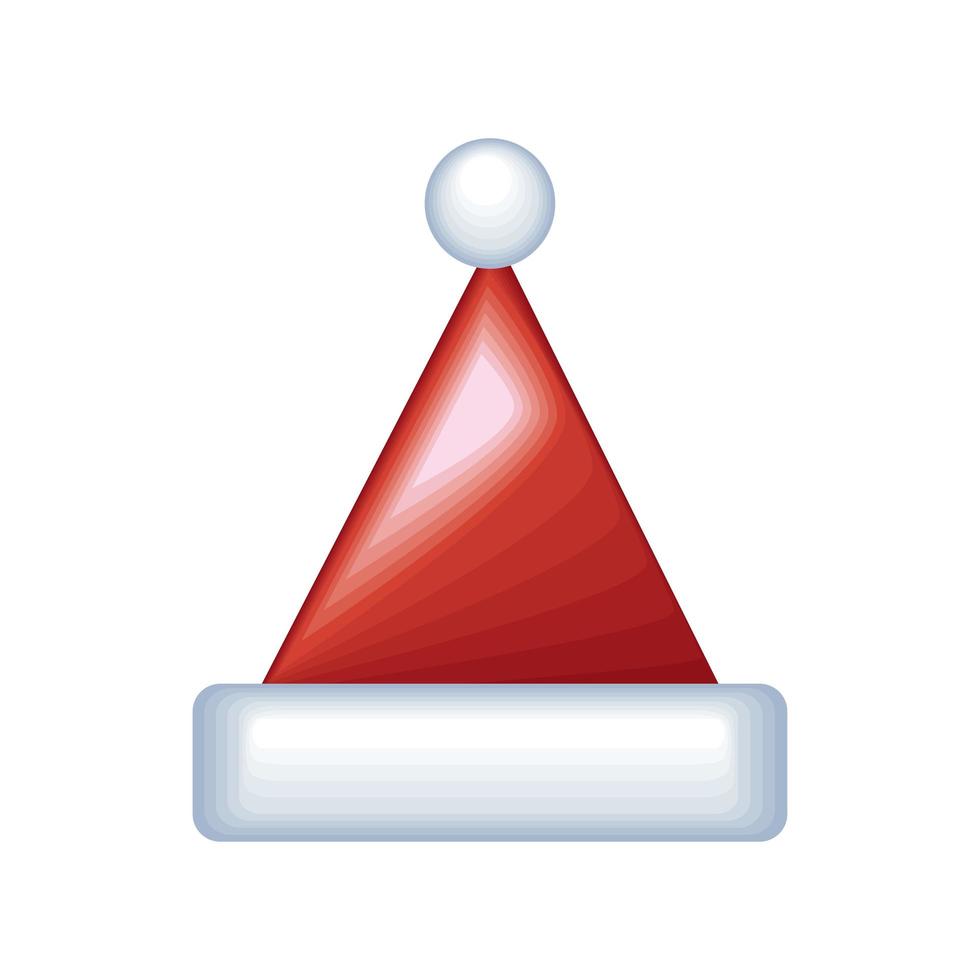 christmas santa hat vector