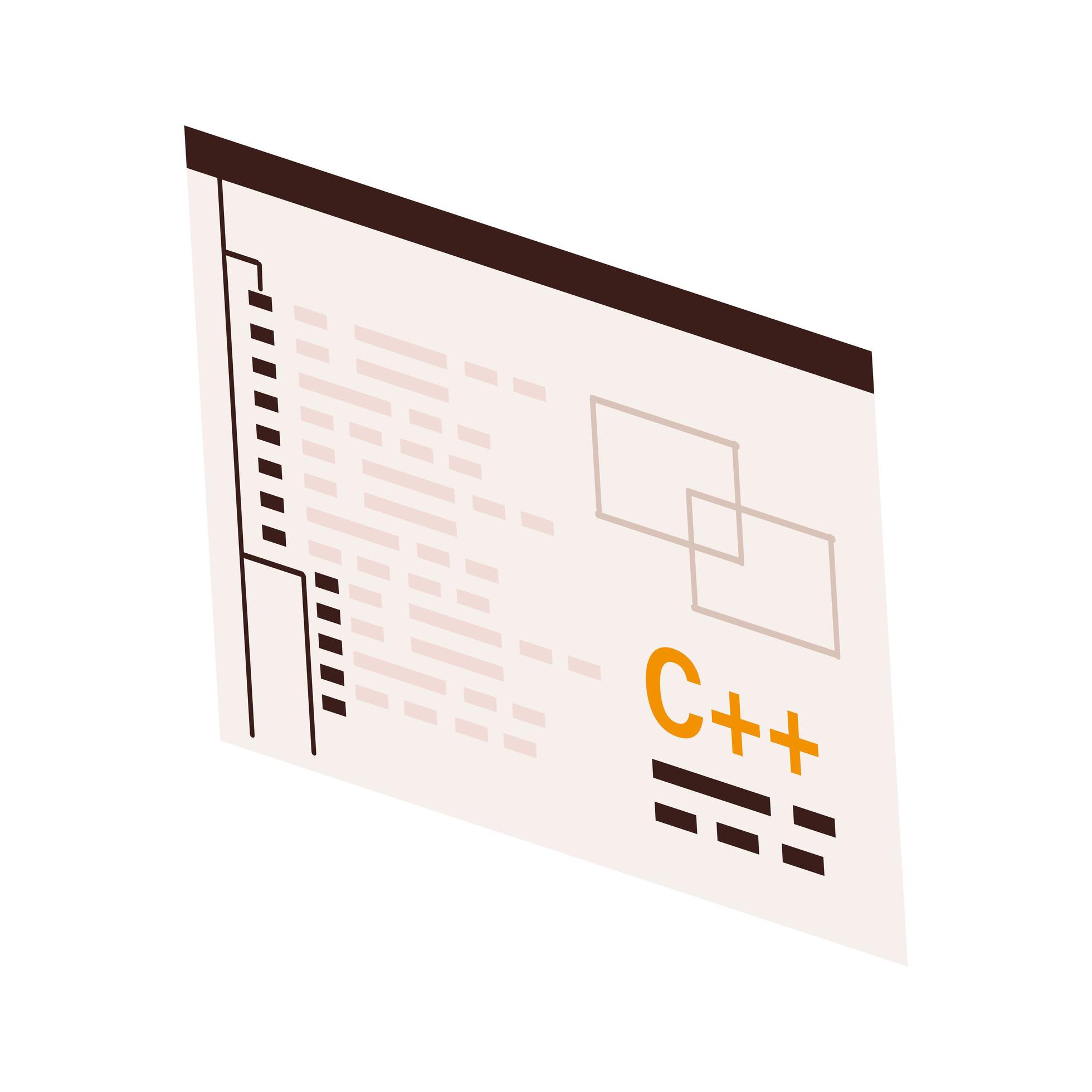 programming code screen 4800480 Vector Art at Vecteezy