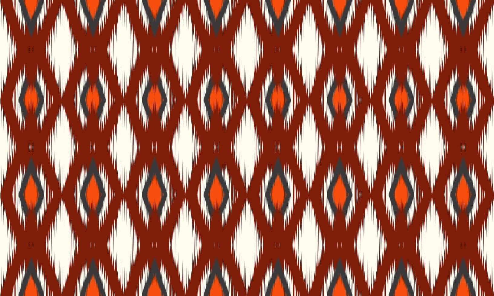 Geometric ethnic oriental ikat pattern traditional Design for background,carpet,wallpaper,clothing,wrapping,Batik,fabric,Vector illustration.embroidery style. vector