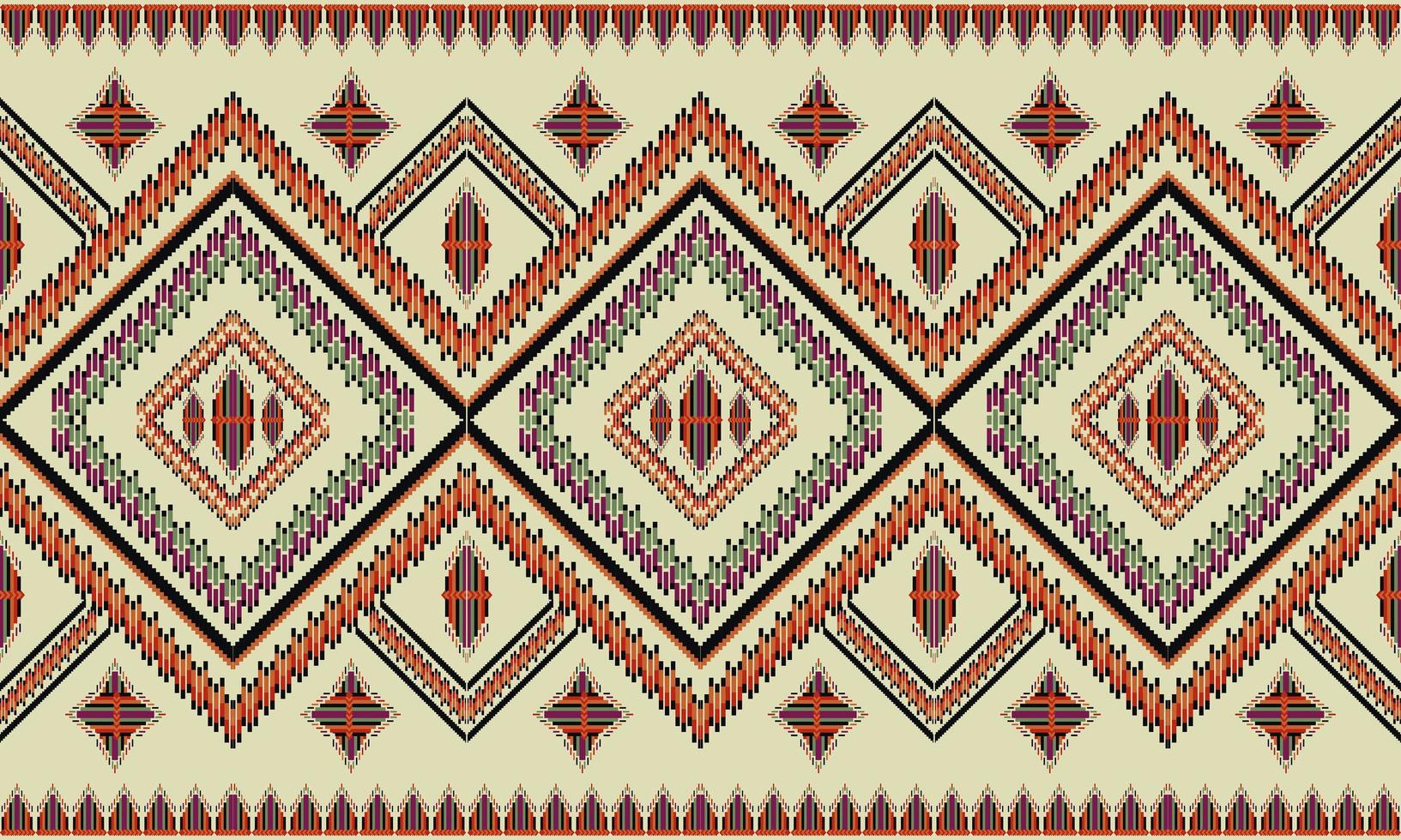 Geometric ethnic pattern oriental. seamless pattern. Design for fabric, curtain, background, carpet, wallpaper, clothing, wrapping, Batik, fabric,Vector illustration. pattern sty vector