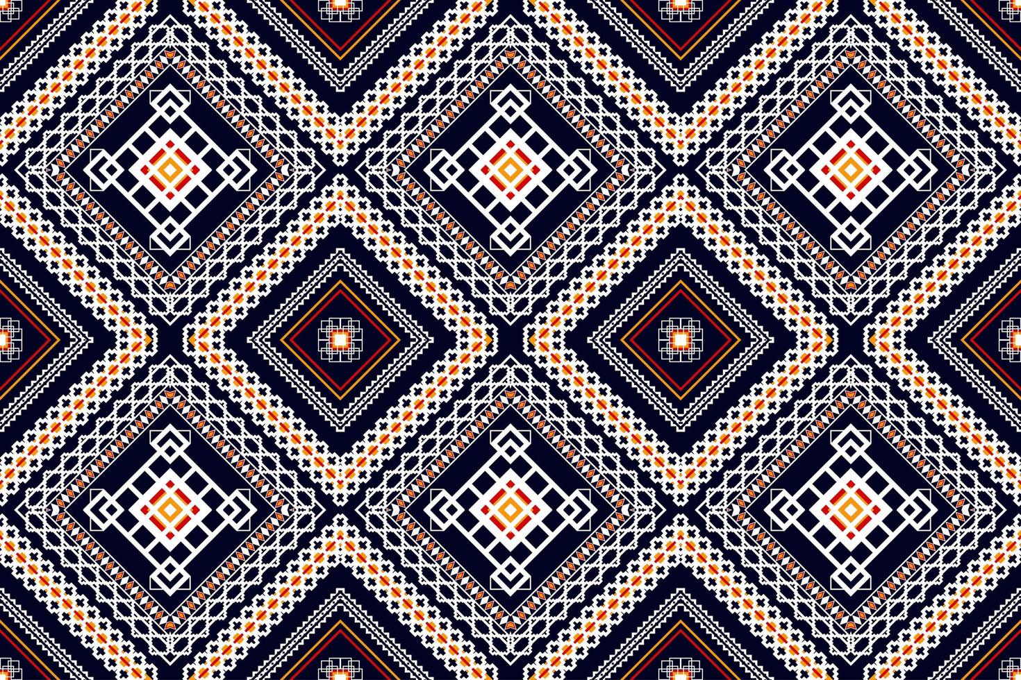 Geometric ethnic pattern oriental. seamless pattern. Design for fabric, curtain, background, carpet, wallpaper, clothing, wrapping, Batik, fabric,Vector illustration. pattern sty vector