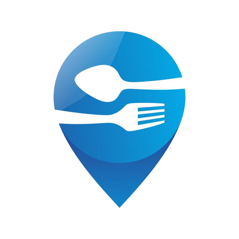 Illustration Vector Graphic of Food Location Logo. Perfect to use for Food Company