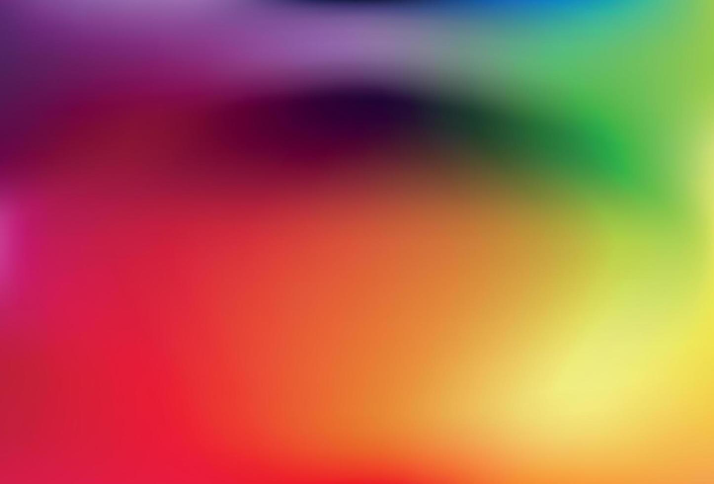 Smooth and blurry rainbow gradient mesh background. vector