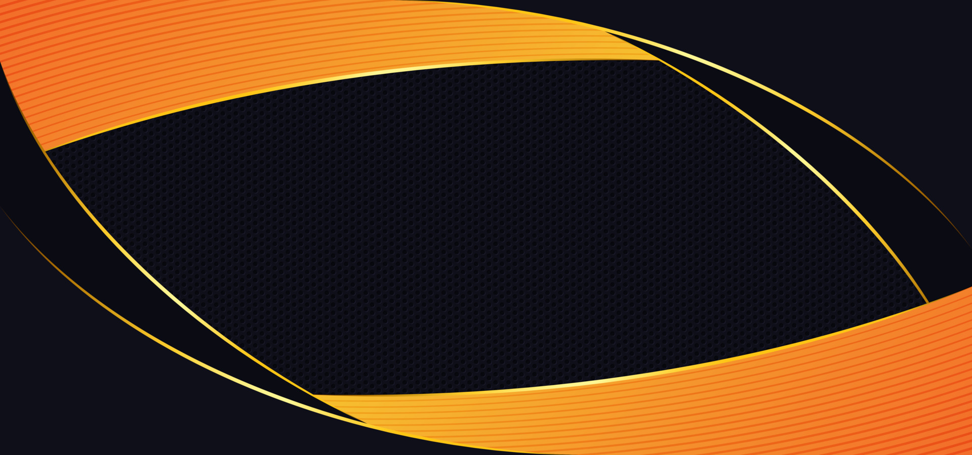 Abstract background with black carbon and gradient orange yellow. Vector  background with sport themed 4803210 Vector Art at Vecteezy