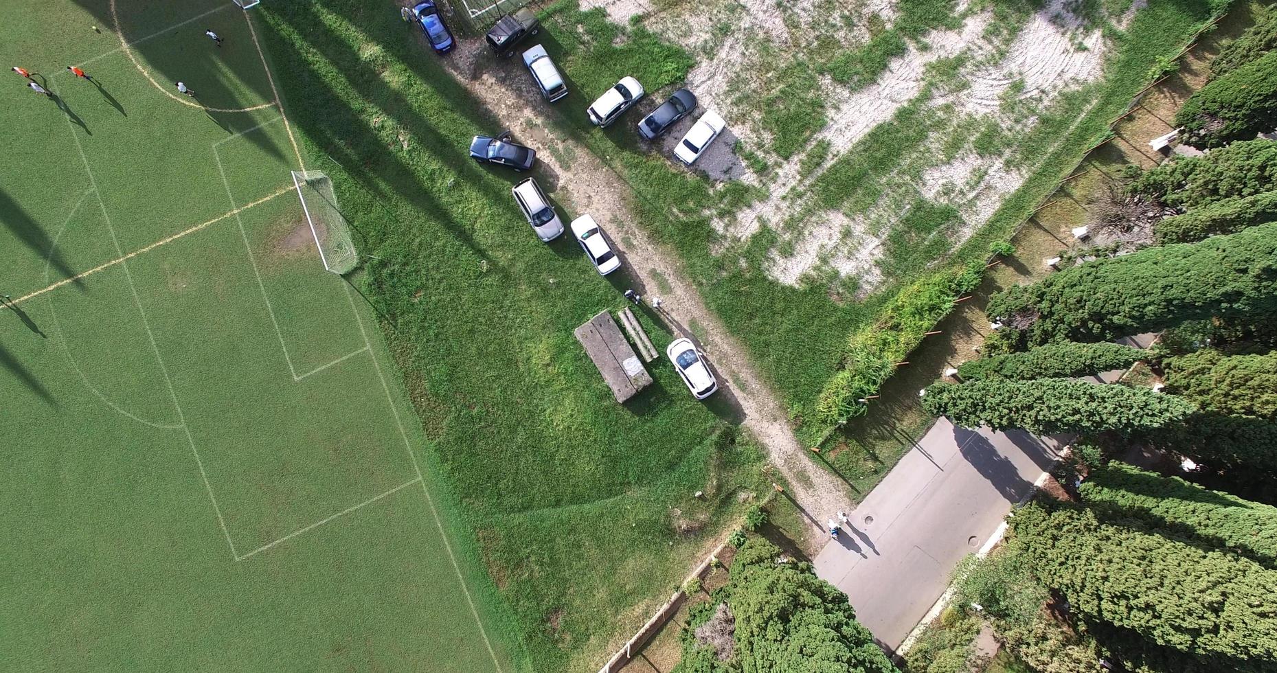 Aerial view of the urban landscape of New Athos, Abkhazia photo