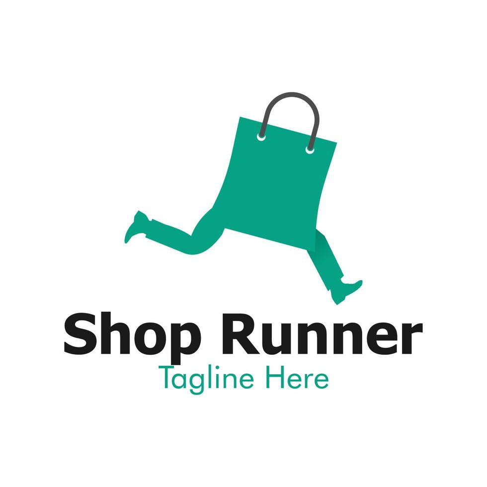 Illustration Vector Graphic of Shop Runner Logo. Perfect to use for Technology Company
