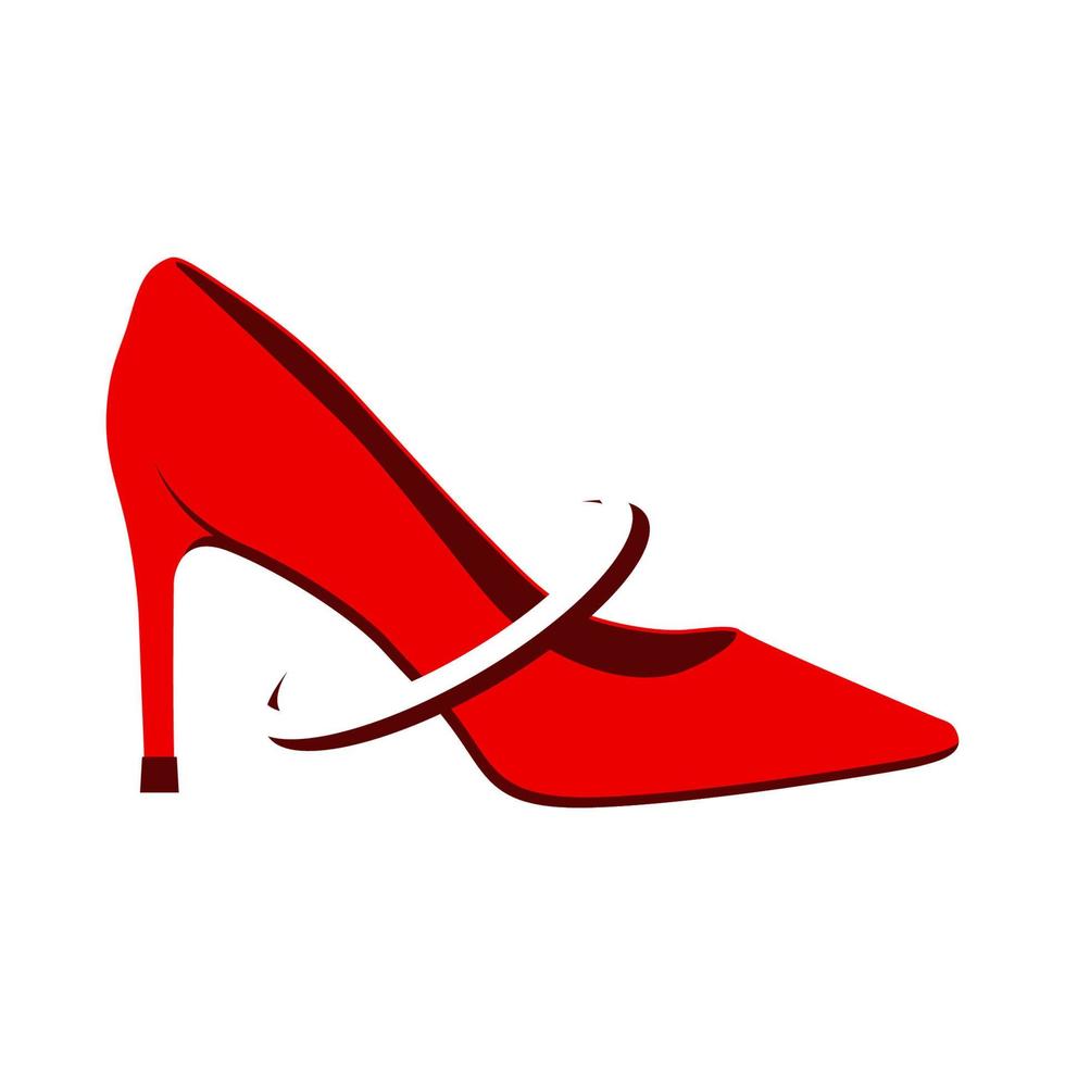 Illustration Vector Graphic of High Heels Logo. Perfect to use for Fashion Company