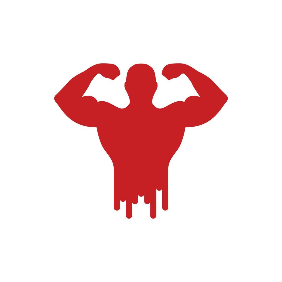 Illustration Vector Graphic of Muscle Logo
