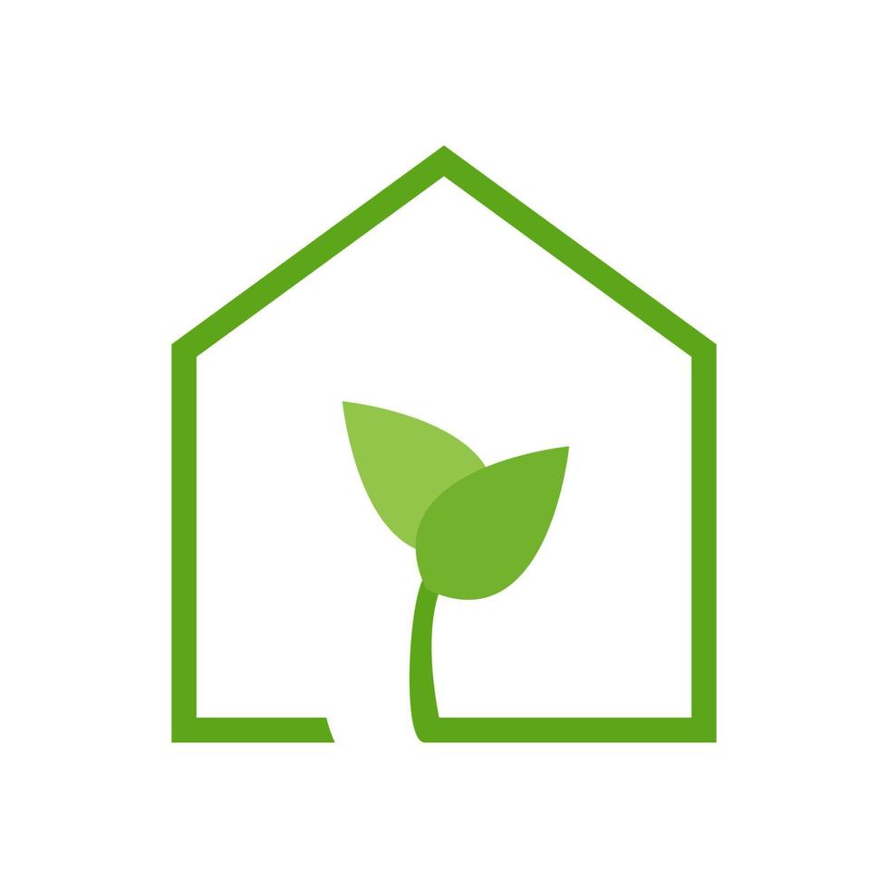 Illustration Vector Graphic of Eco Building Logo